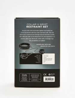 Handcuffs & Collar BDSM EasyToys front packaging
