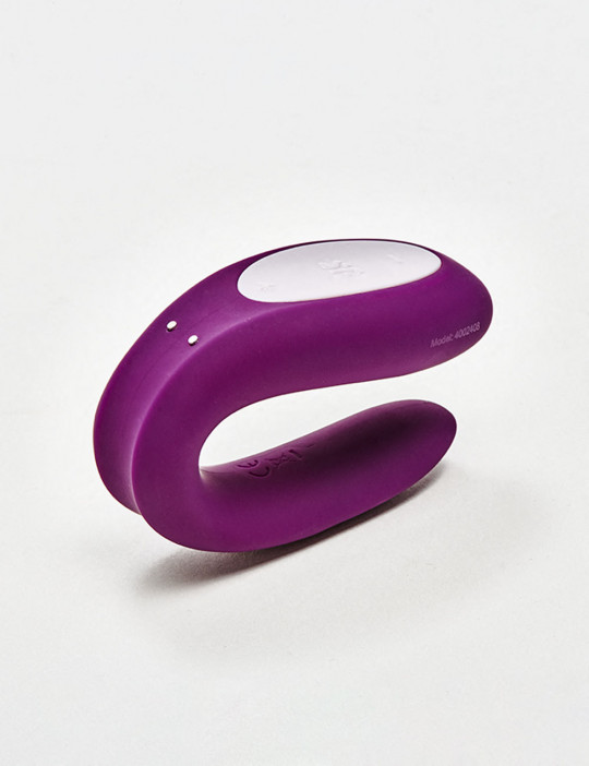 Double vibromasseur SATISFYER Double Joy
