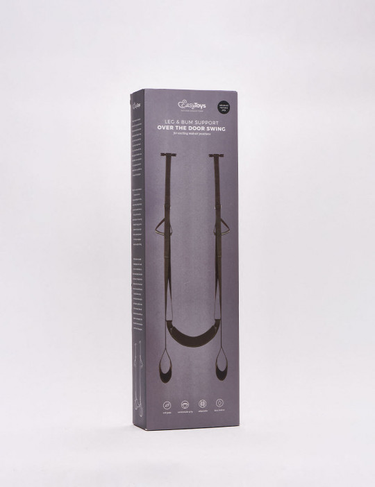 Black Cotton & Leather Sling from EasyToys packaging