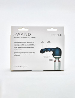 Le Wand Accessory Ripple Weighted packaging