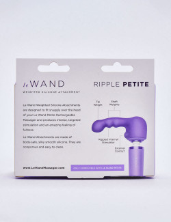 Le Wand Vibrator Accessory Ripple Petite packaging