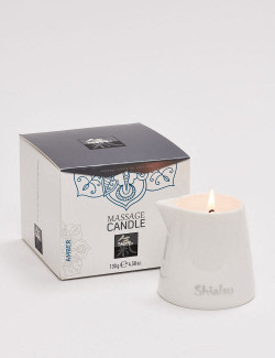 Massage Candle Shiatsu Amber sent packaging