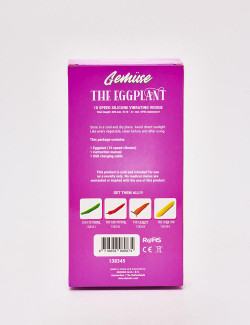 Eggplant vibrator from Gemuse packaging