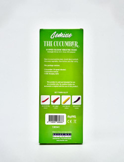 Vibrator cucumber from Gemuse packaging