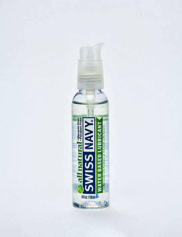 All-Natural Water-Based 118ml Lube from Swiss Navy
