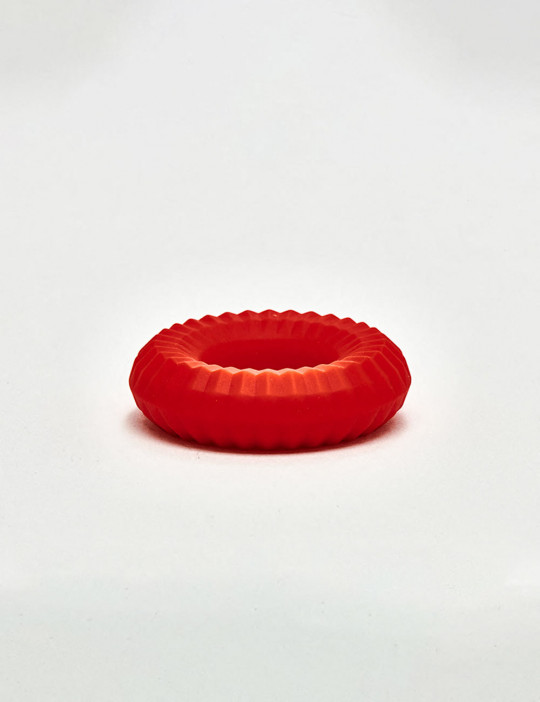 Silicone Cock Ring Nitro Red