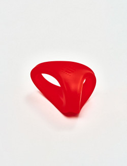 Packaging Freeballer Red Silicone Cock Ring  from Sport Fucker
