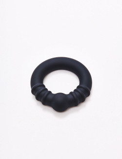 Packaging Fusion Holeshot Black Silicone Cock Ring Size XL from Sport Fucker