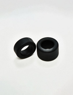 Set of 2 Black Silicone Cock Ring Nutt job from Sport Fucker Packaging