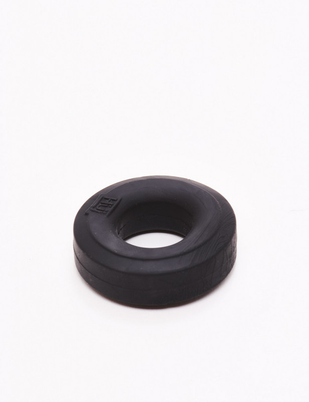 Black Silicone Cock Ring Huj C