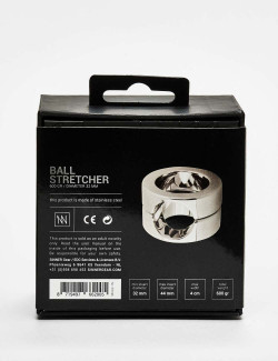 Stainless steel Ball Stretcher Sinner Gear 600 gr / 32 mm packaging