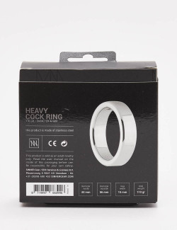 Stainless steel Cock Ring Sinner Gear 110 gr / 44 mm packaging