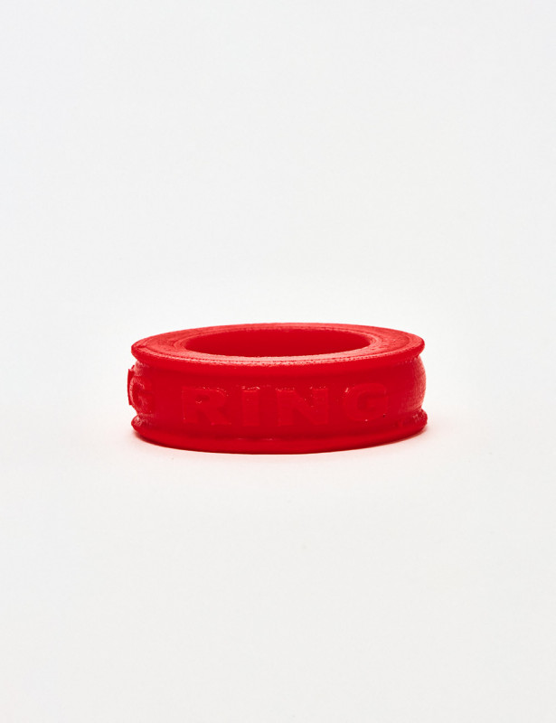 Red Pig Ring from Oxballs