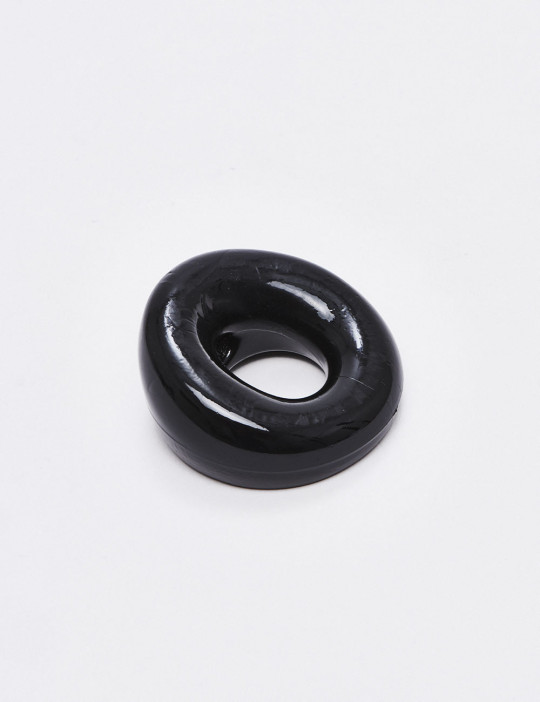 Black TPR cock ring Powerstroke from Zizi XXX