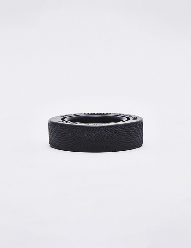 Wide Ring Black Silicone Cock Ring