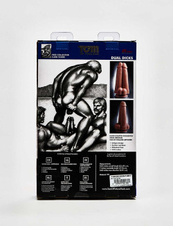 Double dildo from Tom Of Finland packaging