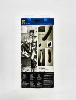 Inflatable Big Dildo from Tom of Finland packaging