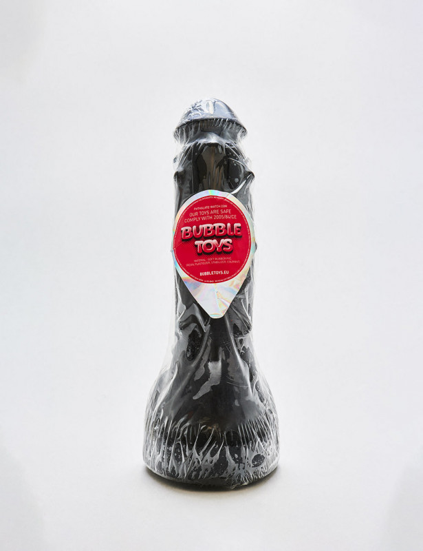 Size L Dildo Pimpy from Bubble Toys packaging
