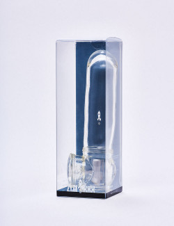Transparent Penis Sleeve Megamen 19cm packaging