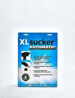 XLsucker Automatic Penis Pump front packaging