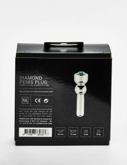 Blue diamond Penis plug front packaging