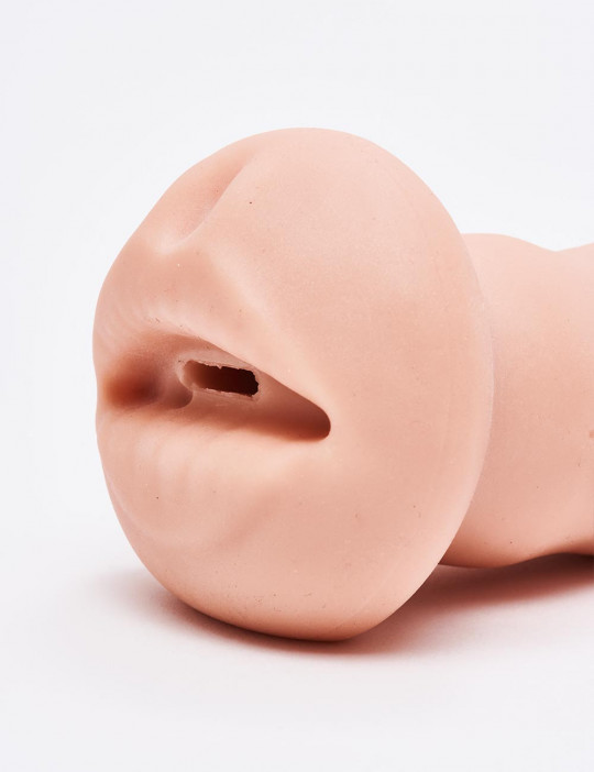 Realistic Masturbator Shake Mouth hug 15cm