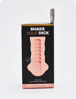 Realistic Masturbator Shake Mouth hug front packaging