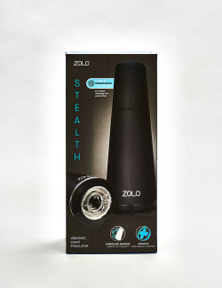 Vibrating Masturbator Stealth from Zolo side packaging