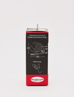 Vibrating Masturbator Vibro Ray from Malesation front packaging