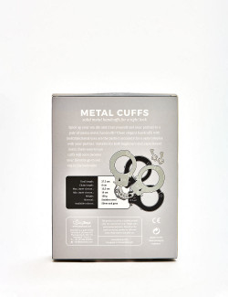 Handcuffs Stainless steel from Easy Toys front packaging