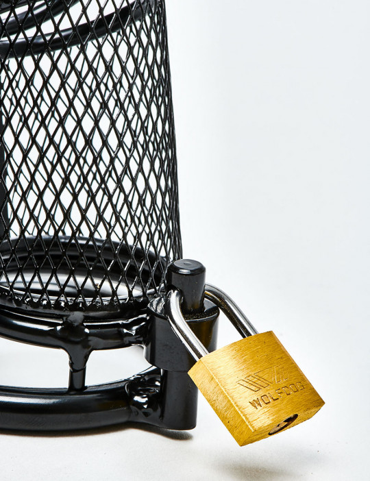 Chastity Cage - Neta Captura - MOI - Black - ⌀ 50 cm