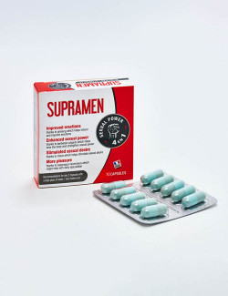Sexual stimulant SupraMen 10 capsules  Packaging