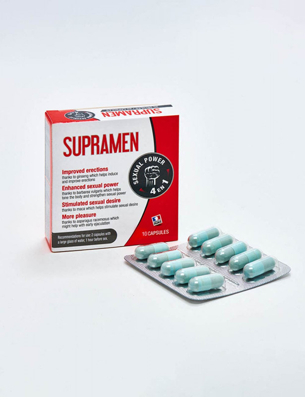 Sexual stimulant SupraMen 10 capsules