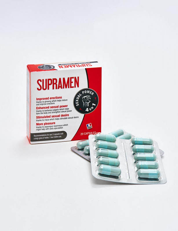 Sexual stimulant SupraMen 20 capsules