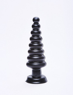 Anal plug Fir tree black packaging