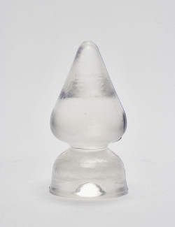 Transparent anal plug Vendôme 16 cm packaging