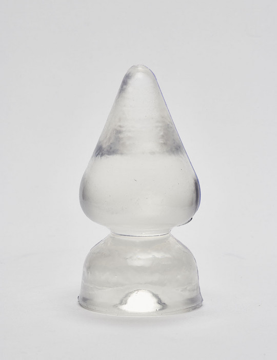 Transparent anal plug Vendôme 16cm