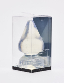 Transparent anal plug Vendôme 16 cm packaging