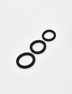 Silicone cock ring set from Malesation packaging
