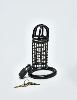 BDSM Chastity Cage from Black Line packaging