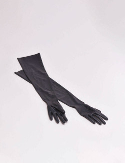 Black BDSM Fisting Gloves packaging