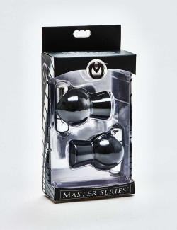 Vibrating Nipple Suckers Reverb from Master Series packaging