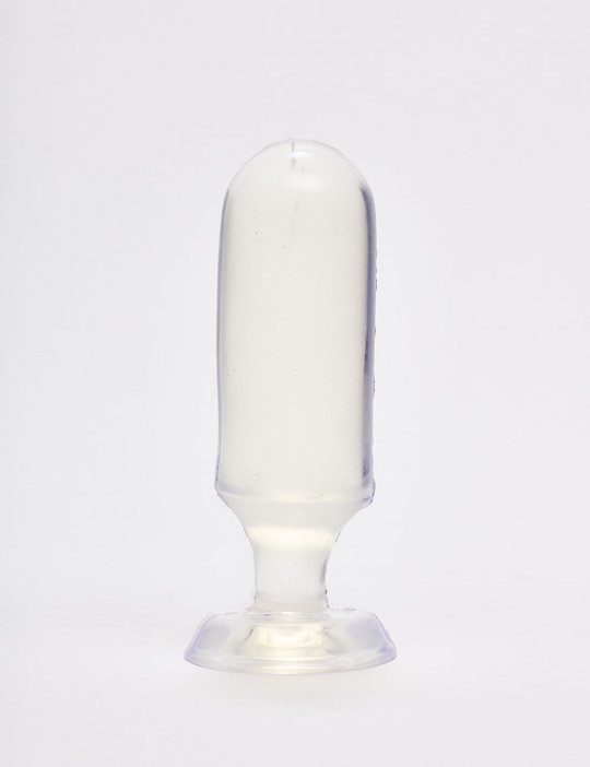 Transparent anal plug Maxima 13cm