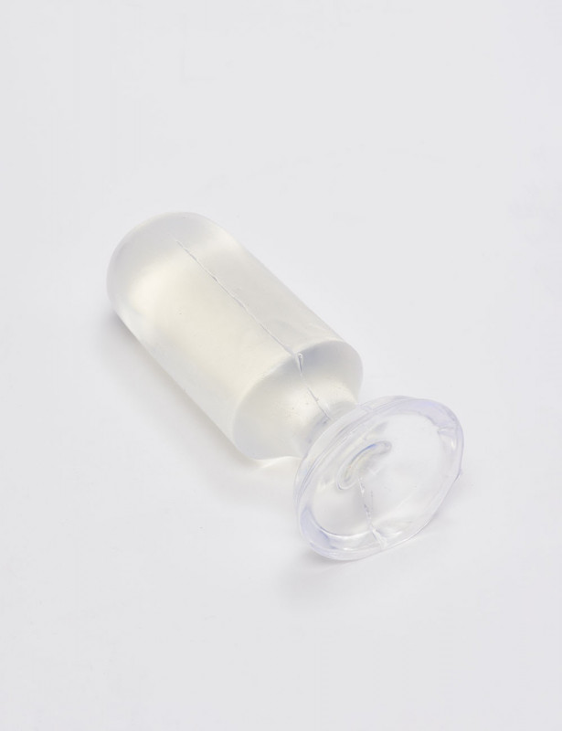 Transparent anal plug Maxima 13cm detail