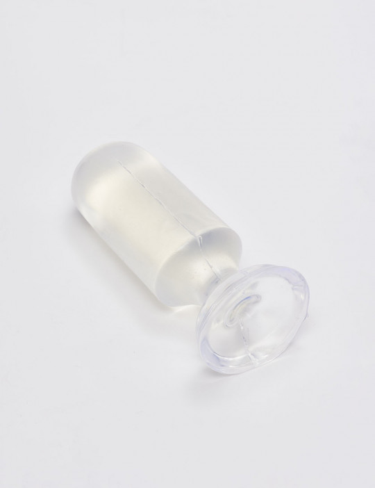Transparent anal plug Maxima 13cm detail