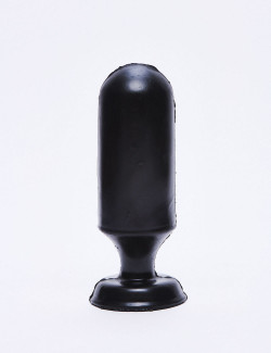 Black anal plug 13cm Maxima packaging