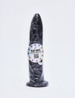 Suction Cup Dildo from All Black in 19cm standing