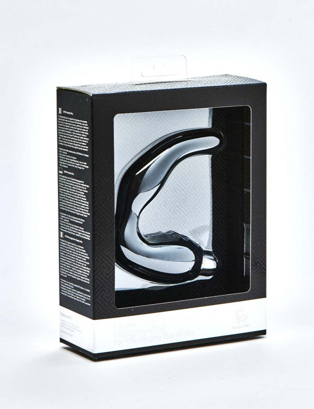 Prostate Vibrator Naughty Boy from Rocks Off packaging