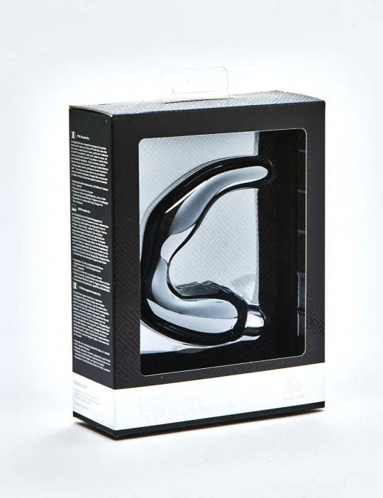 Prostate Vibrator Naughty Boy from Rocks Off packaging