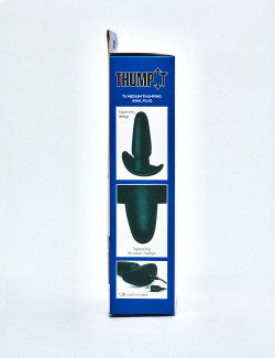 Thump-It Vibrating Anal Plug packaging